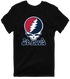 St. Louis Baseball Stealie Grateful Dead T-Shirt — St. Louis Cardinals — Black