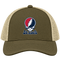 St. Louis Baseball Stealie Grateful Dead Trucker Cap — St. Louis Cardinals — Moss/Khaki