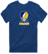St Marys Stealie Premium Unisex T-Shirt — Design: St. Mary's College of Maryland — Navy