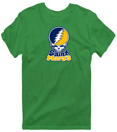 St Marys Stealie Premium Unisex T-Shirt — Design: St. Mary's College of Maryland — Irish Green