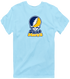 St Marys Stealie Premium Unisex T-Shirt — Design: St. Mary's College of Maryland — Light Blue