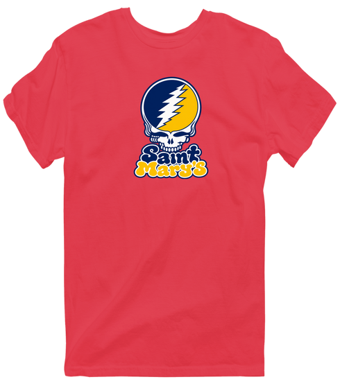 St Marys Stealie Premium Unisex T-Shirt — Design: St. Mary's College of Maryland — Heather Red