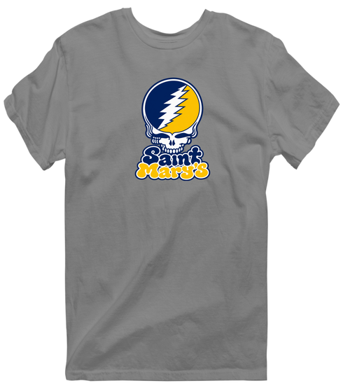 St Marys Stealie Premium Unisex T-Shirt — Design: St. Mary's College of Maryland — Dark Heather
