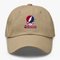 St Thomas Stealie Premium Unisex Dad Hat — Design: St Thomas University — Khaki