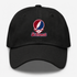 St Thomas Stealie Premium Unisex Dad Hat — Design: St Thomas University — Black