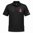 St Thomas Stealie Premium Unisex Polo — Design: St Thomas University — Black