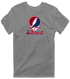 St Thomas Stealie Premium Unisex T-Shirt — Design: St Thomas University — Dark Heather