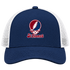 St Thomas Stealie Premium Unisex Trucker Cap — Design: St Thomas University — Navy/White
