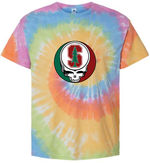 Stanford University Stealie Tie-Dye T-Shirt