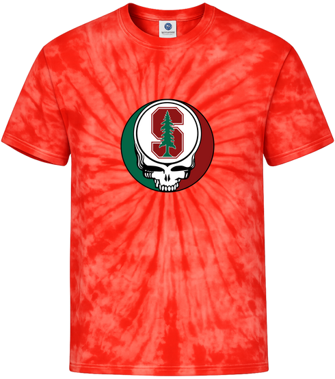 Stanford University Stealie Tie-Dye T-Shirt