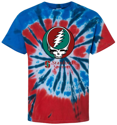Stanford University Stealie Tie-Dye T-Shirt