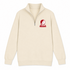 Stanford Stealie Premium Unisex Quarter-Zip — Design: Stanford University — Sand