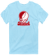 Stanford Stealie Premium Unisex T-Shirt — Design: Stanford University — Light Blue