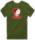 Stanford Stealie Premium Unisex T-Shirt — Design: Stanford University — Military Green