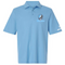 Staten Island Stealie Premium Unisex Polo — Design: Staten Island College of — Blue