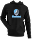 Staten Island Stealie Premium Unisex Hoodie — Design: Staten Island College of — Black