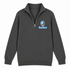 Staten Island Stealie Premium Unisex Quarter-Zip — Design: Staten Island College of — Charcoal