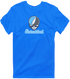 Staten Island Stealie Premium Unisex T-Shirt — Design: Staten Island College of — Royal