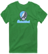 Staten Island Stealie Premium Unisex T-Shirt — Design: Staten Island College of — Irish Green