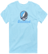 Staten Island Stealie Premium Unisex T-Shirt — Design: Staten Island College of — Light Blue