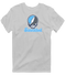 Staten Island Stealie Premium Unisex T-Shirt — Design: Staten Island College of — Sport Grey