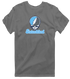 Staten Island Stealie Premium Unisex T-Shirt — Design: Staten Island College of — Charcoal