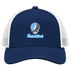 Staten Island Stealie Premium Unisex Trucker Cap — Design: Staten Island College of — Navy/White