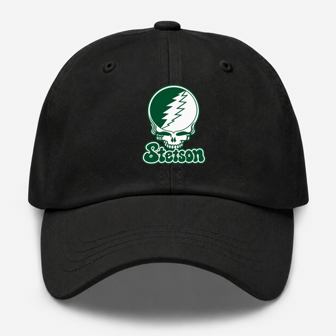 Stetson Stealie Premium Unisex Dad Hat — Design: Stetson University — Black