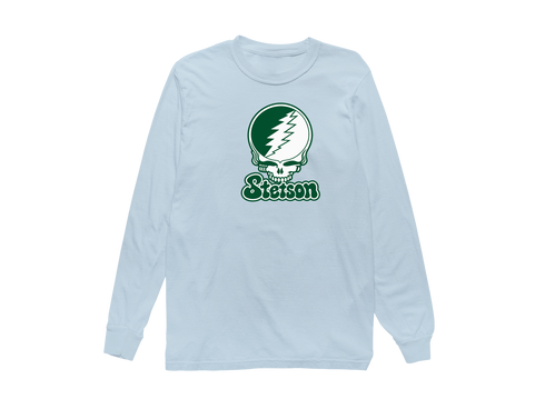 Stetson Stealie Premium Unisex Long-Sleeve — Design: Stetson University — Chambray