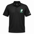 Stetson Stealie Premium Unisex Polo — Design: Stetson University — Black