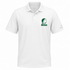 Stetson Stealie Premium Unisex Polo — Design: Stetson University — White
