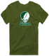 Stetson Stealie Premium Unisex T-Shirt — Design: Stetson University — Military Green