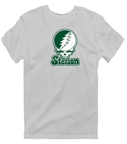 Stetson Stealie Premium Unisex T-Shirt — Design: Stetson University — Sport Grey
