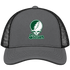 Stetson Stealie Premium Unisex Trucker Cap — Design: Stetson University — Charcoal/Black