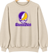 Steven Point Stealie Premium Unisex Crewneck — Design: Wisconsin-Stevens Point University of — Sand