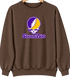 Steven Point Stealie Premium Unisex Crewneck — Design: Wisconsin-Stevens Point University of — Brown