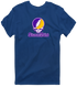 Steven Point Stealie Premium Unisex T-Shirt — Design: Wisconsin-Stevens Point University of — Navy