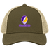 Steven Point Stealie Premium Unisex Trucker Cap — Design: Wisconsin-Stevens Point University of — Moss/Khaki