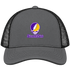 Steven Point Stealie Premium Unisex Trucker Cap — Design: Wisconsin-Stevens Point University of — Charcoal/Black