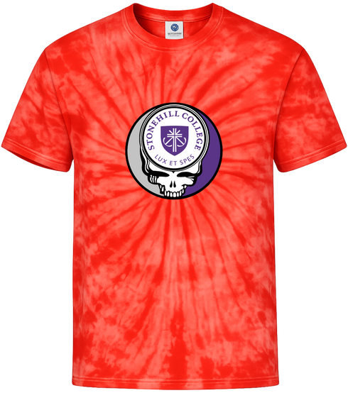 Stonehill College Stealie Tie-Dye T-Shirt