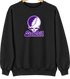 Stonehill Stealie Premium Unisex Crewneck — Design: Stonehill College — Black