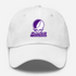 Stonehill Stealie Premium Unisex Dad Hat — Design: Stonehill College — White