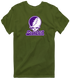 Stonehill Stealie Premium Unisex T-Shirt — Design: Stonehill College — Military Green