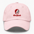 Stony Brook Stealie Premium Unisex Dad Hat — Design: Stony Brook University — Pink