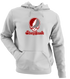 Stony Brook Stealie Premium Unisex Hoodie — Design: Stony Brook University — Sport Grey