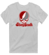 Stony Brook Stealie Premium Unisex T-Shirt — Design: Stony Brook University — Sport Grey
