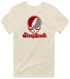 Stony Brook Stealie Premium Unisex T-Shirt — Design: Stony Brook University — Sand