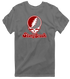 Stony Brook Stealie Premium Unisex T-Shirt — Design: Stony Brook University — Charcoal