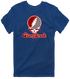 Stony Brook Stealie Premium Unisex T-Shirt — Design: Stony Brook University — Navy