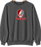 Stony Brook Stealie Premium Unisex Crewneck — Design: Stony Brook University — Dark Heather
